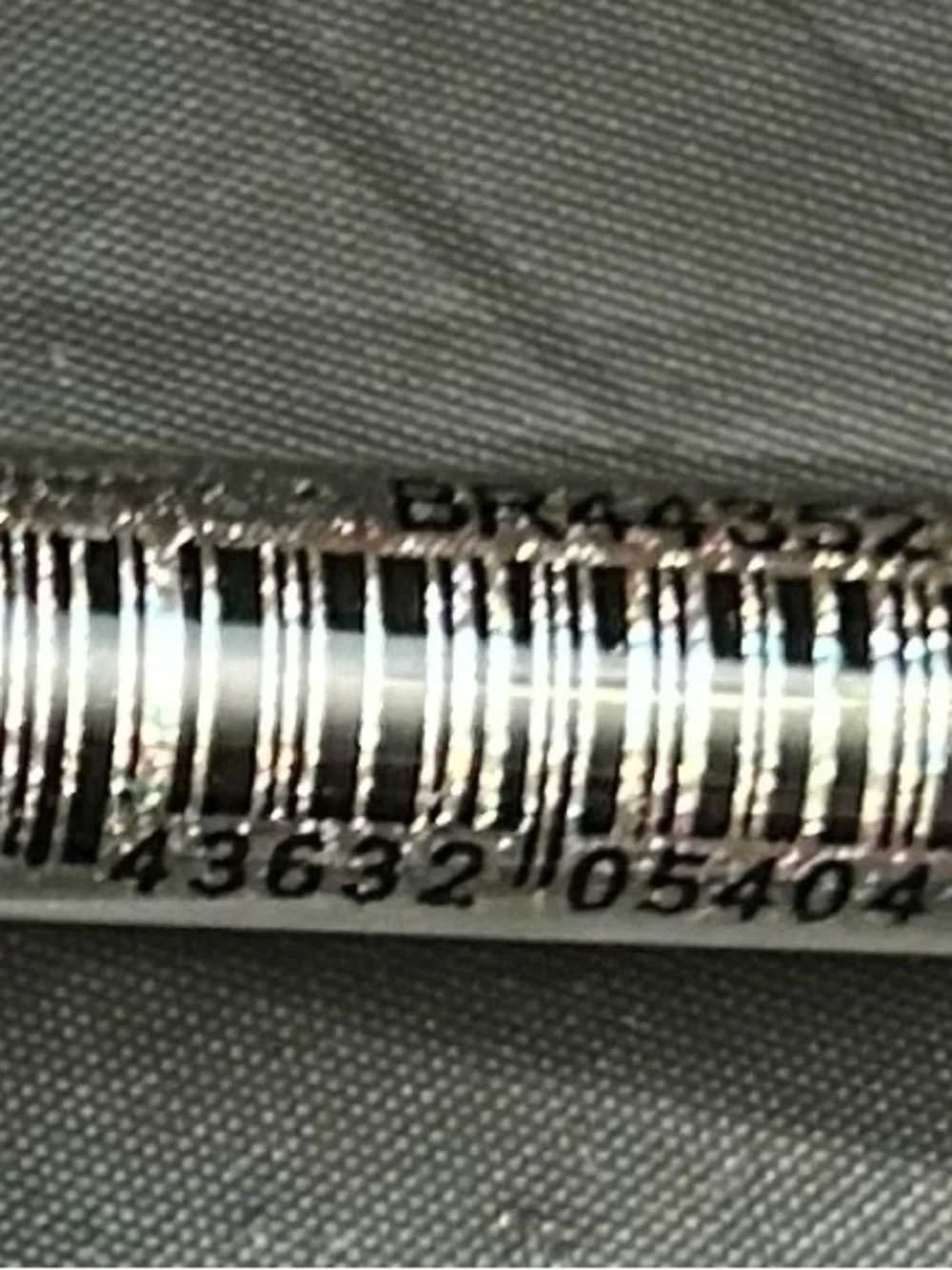 WHIT Holographic Glitter Silver Cosmetic Handle